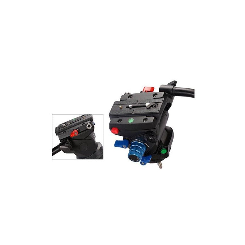 Leofoto Aluminium Tripod VT-20 + Fluid Head LF-75