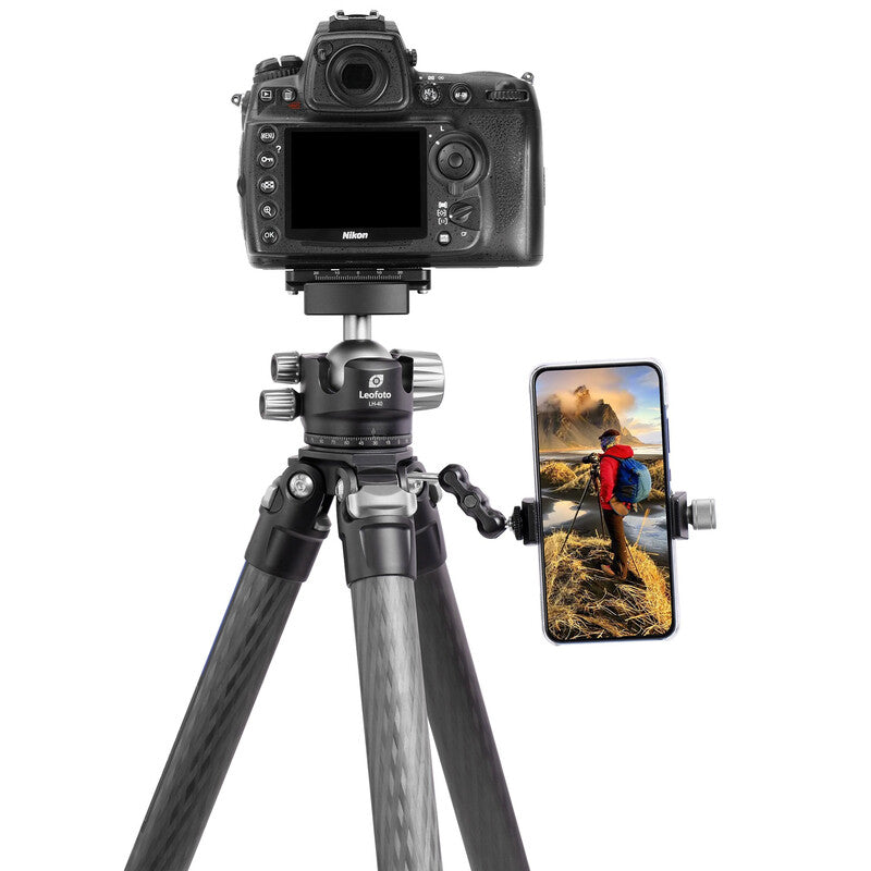 Leofoto LS-324C Ranger + Ballhead LH-40 – Trípode de carbono profesional para telescopios y cámaras