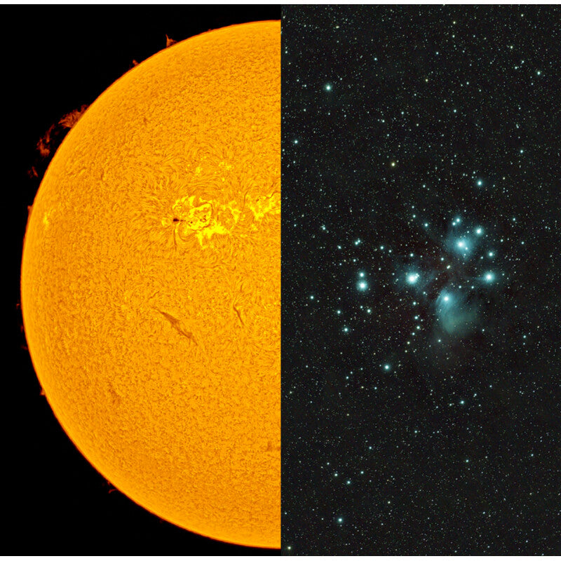 Lunt LS60MT Ha B600 Allround • Telescopio Solar H-alfa 70/420