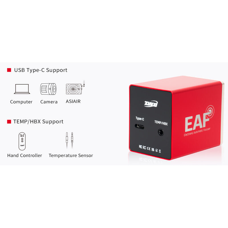 ZWO EAF N • Enfocador Automático Electrónico con Kit Newton