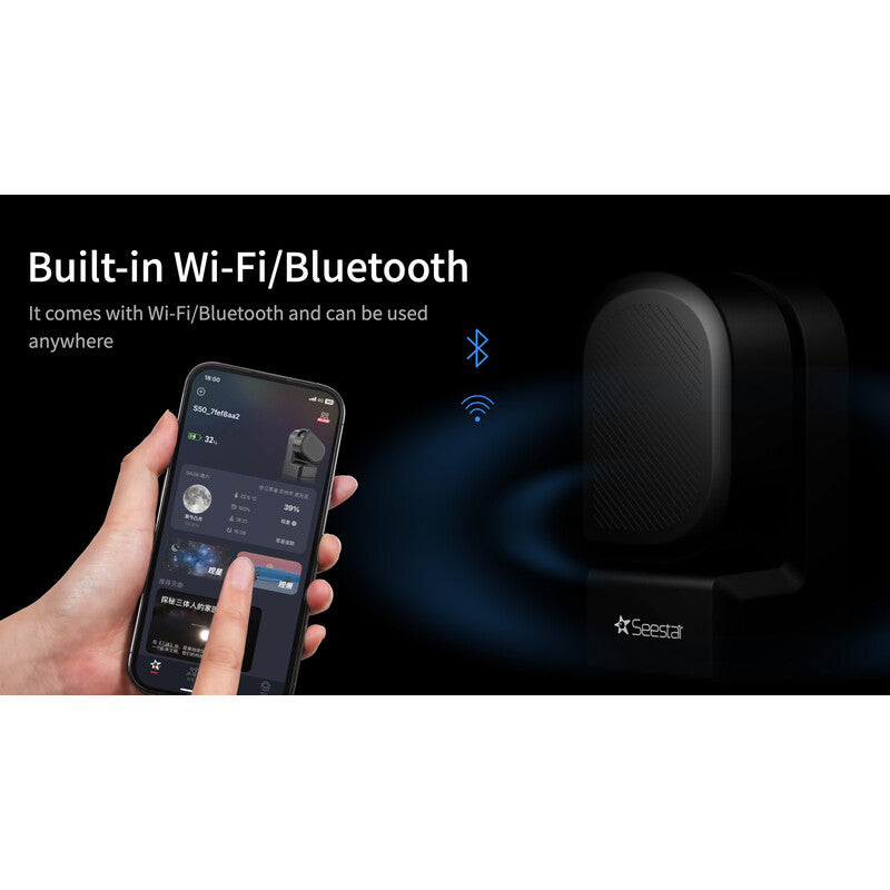 ZWO Seestar S50 • Telescopio Inteligente Portátil WiFi