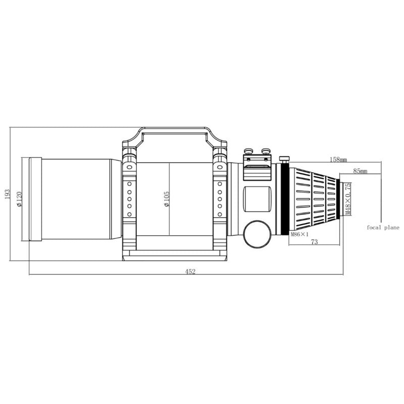 Askar Pro APO 90/500 Quintuplet • Refractor Apocromático OTA