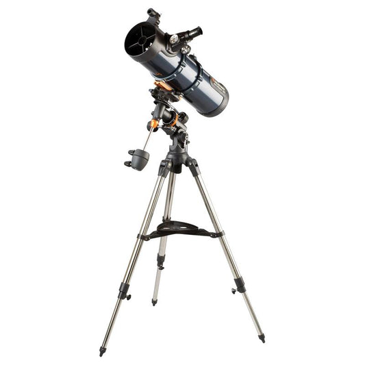 Celestron Astromaster 130/650 EQ • Telescopio Newtoniano Ecuatorial para Iniciación