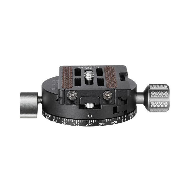 Leofoto LS-223CEX Ranger + bandeja niveladora + placa panorámica RH-0 – Trípode de carbono compacto y nivelado para astrofotografía y vídeo