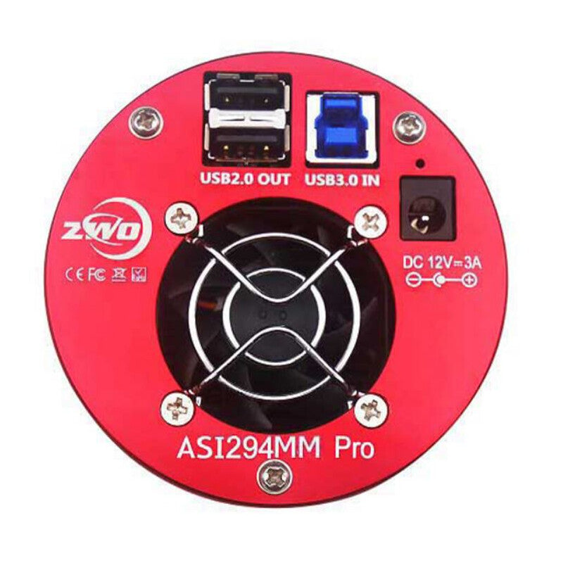 ZWO ASI 294MM Pro Mono • Cámara Astronómica CMOS Monocroma Refrigerada