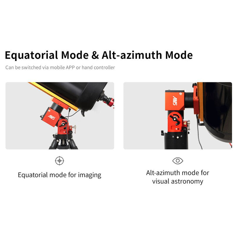 ZWO Mount AM5N Harmonic Equatorial + Trípode TC40 – Montura ultra portátil para astrofotografía avanzada