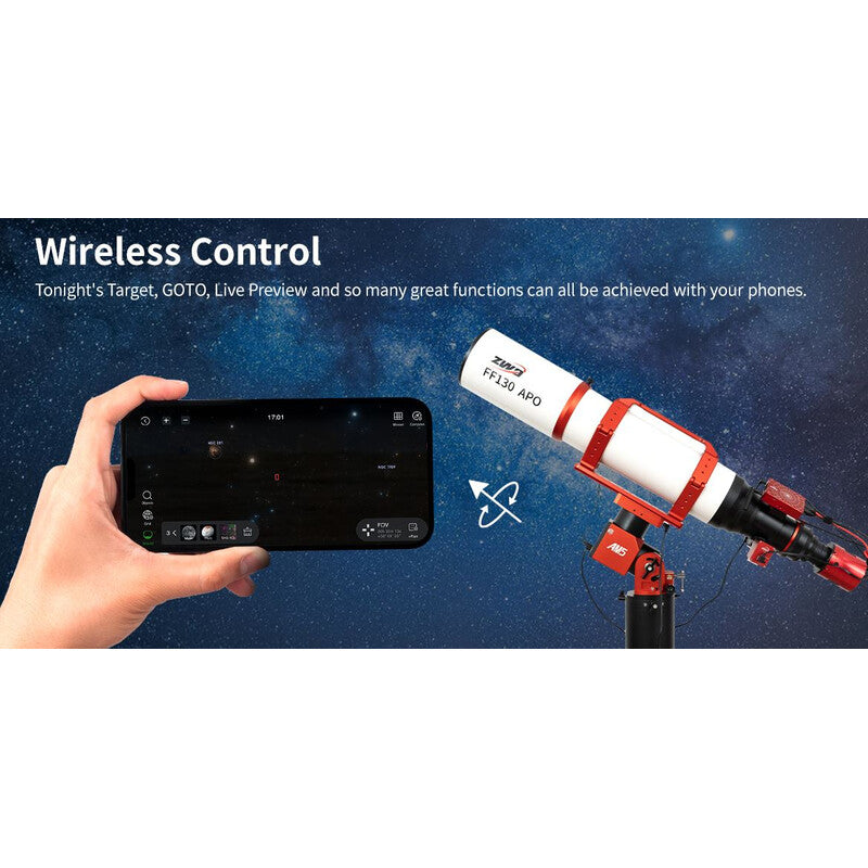 ZWO Mount AM5N Harmonic Equatorial + Trípode TC40 – Montura ultra portátil para astrofotografía avanzada