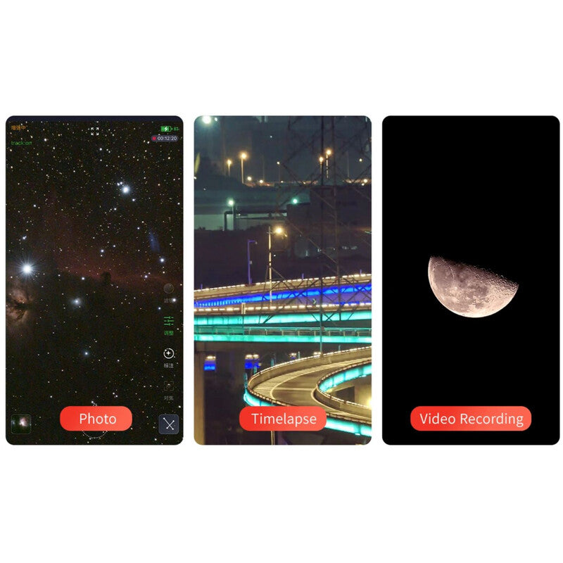 ZWO Seestar S30 – Telescopio inteligente portátil para astrofotografía y observación